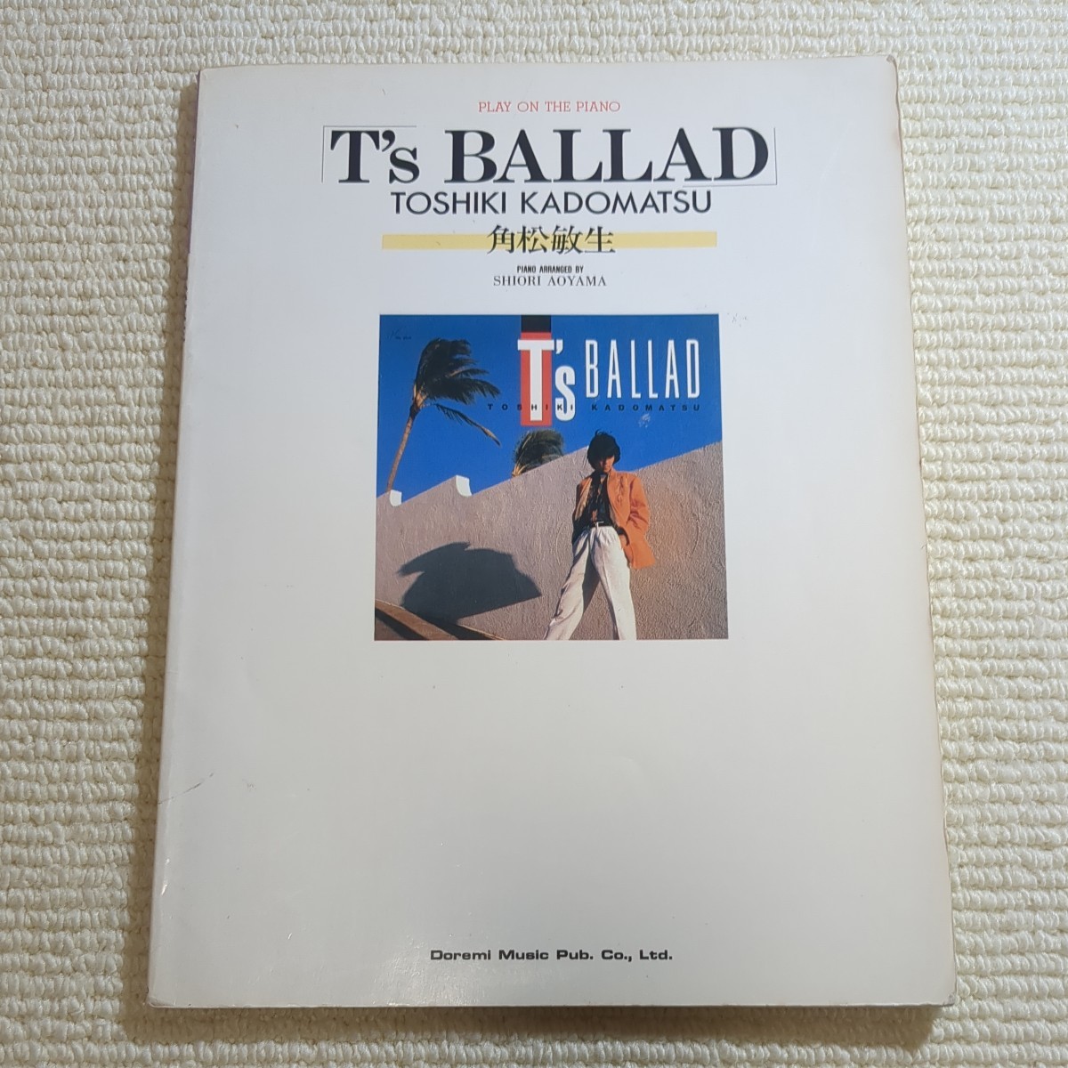 角松敏生 T's BALLAD PLAY ON THE PIANO 楽譜拍卖