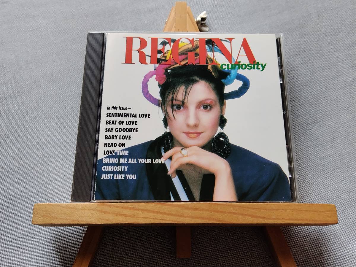 3X03g 即決有 中古CD 86年旧規格/32XD-534 REGINA 『Curiosity』 レジーナ/キュリオシティ ポスト・マドンナ 86年唯一作 廃盤 帯無 拍卖