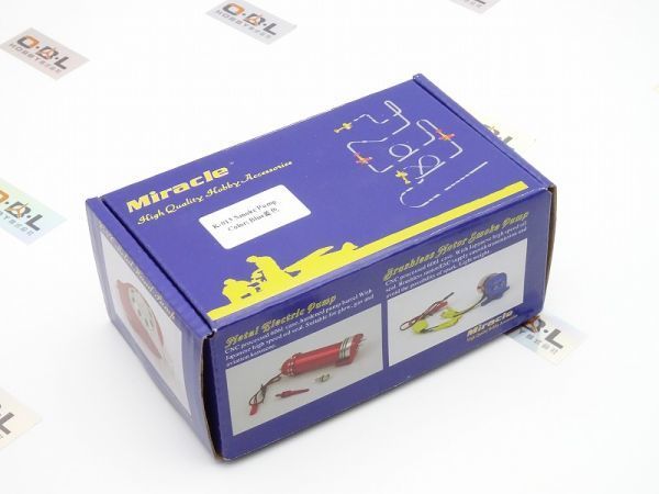 Miracle製 赤 スモークポンプ 受信機チャンネル利用ON/OFF 電動スモーク ポンプ アンプ付き拍卖