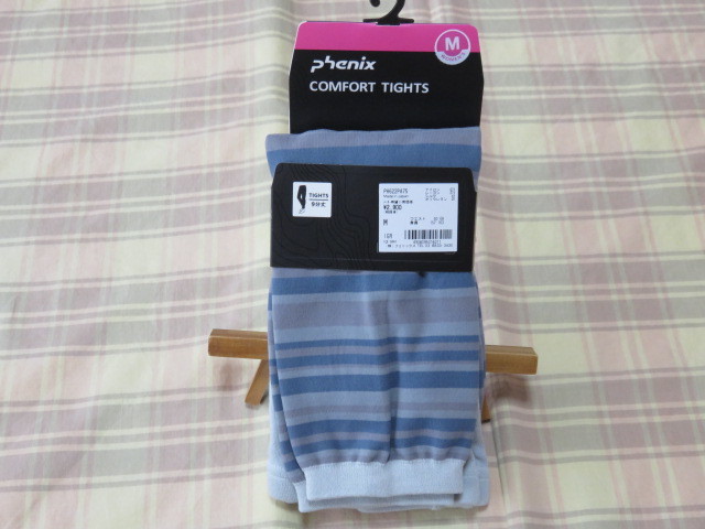 ♪フェニックス♪PHENIX♪エスノボーダータイツ♪グレー♪M拍卖