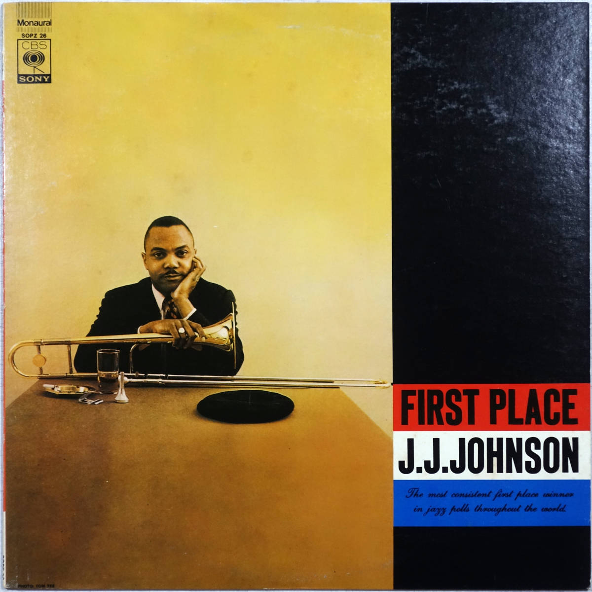 ◆J.J. JOHNSON/FIRST PLACE (JPN LP) -Max Roach, Paul Chambers, Tommy Flanagan拍卖