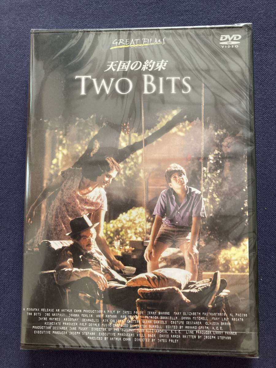 【未開封】セル・DVD『天国の約束 TWO BITS』アル・パチーノ エリザベス・マストラントニオ ドナ・ミッチェル拍卖