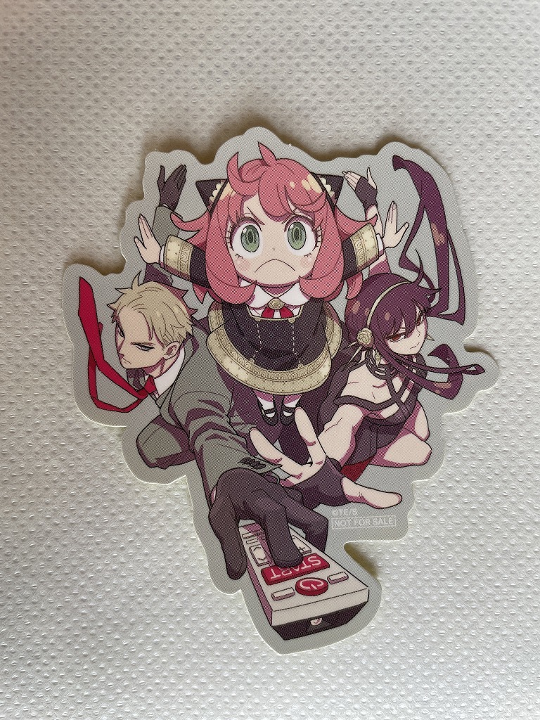 【2025】 スパイファミリー シール ステッカー ★ SPY × FAMILY 【条件付き送料無料】拍卖