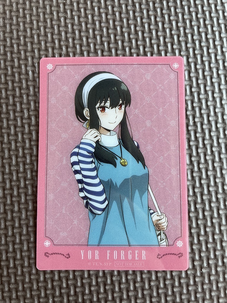 【2025】 スパイファミリー ヨル フォージャー トレーディングカード トレカ クリアカード ★ SPY × FAMILY 【条件付き送料無料】 拍卖