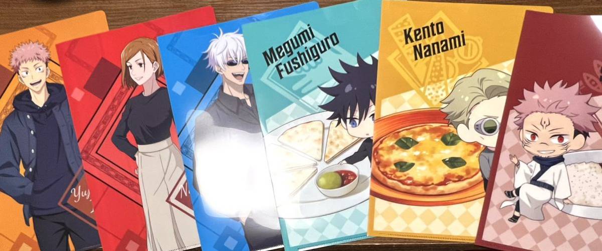 呪術廻戦 渋谷事変 第3弾 クリアファイル 全6種類セット拍卖