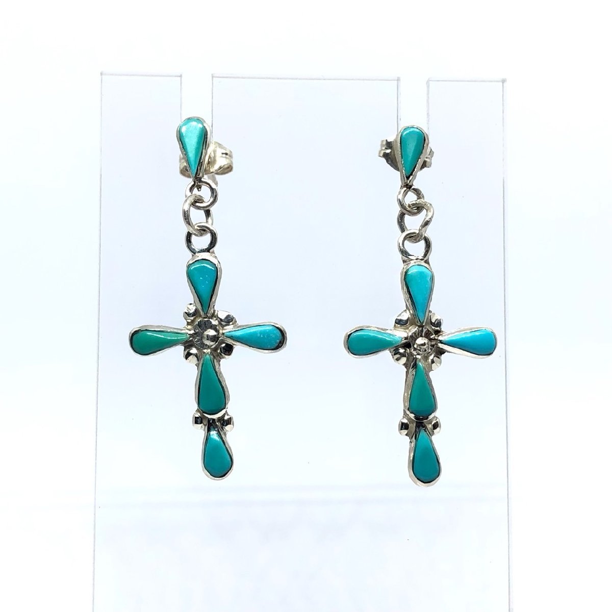 ピアス シルバー インディアンジュエリー シルバーアクセサリー 079拍卖