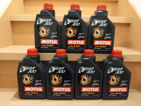 MOTUL モチュール GEAR 300 75W90 1L 7缶 7本 ギア 300 正規品拍卖