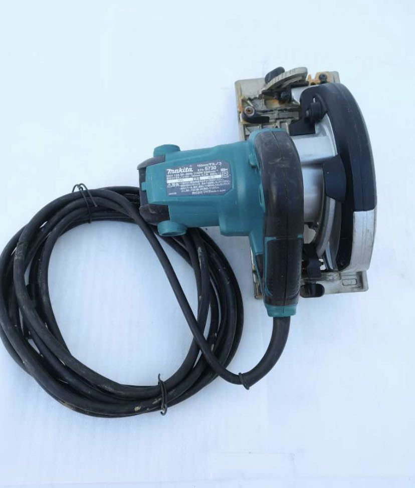 中古 動作確認済み makita マキタ 切断機165mm マルノコ モデル 5730拍卖
