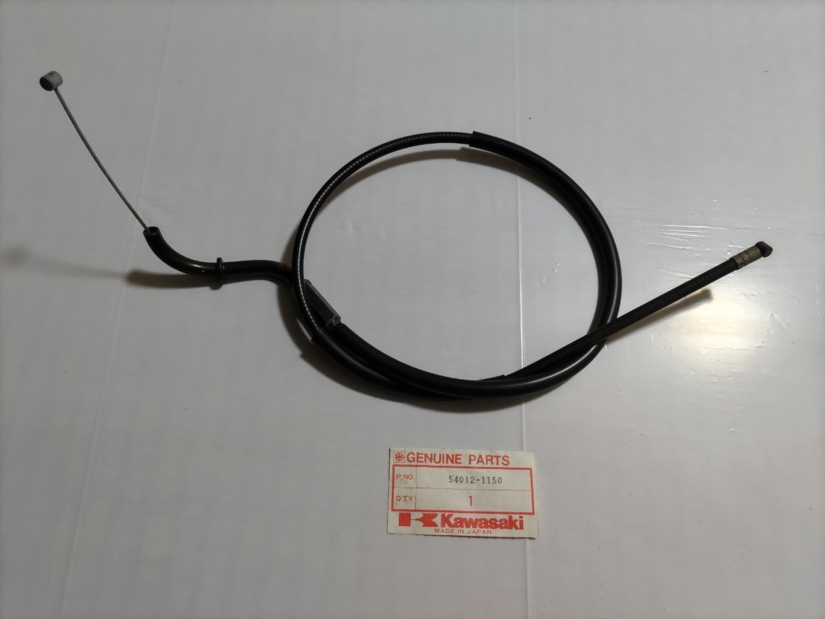 横浜発/カワサキ/純正部品/品番54012−1150/ワイヤー/形式不明/廃番/絶版/希少/Kawasaki/長期間倉庫保管品/未使用/拍卖