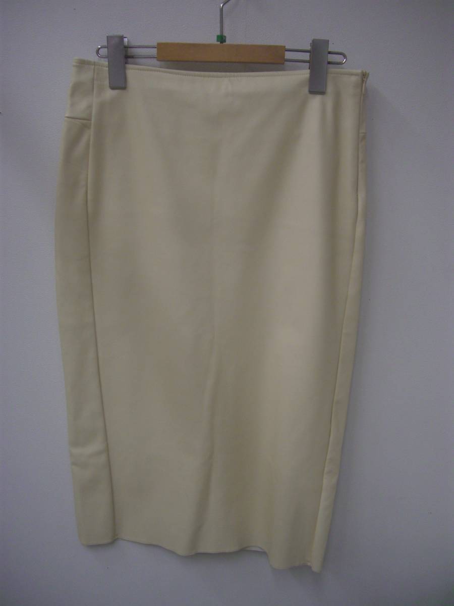 送料無料! TWIN-SET(ツインセット)合成皮革タイトスカート☆サイズS拍卖