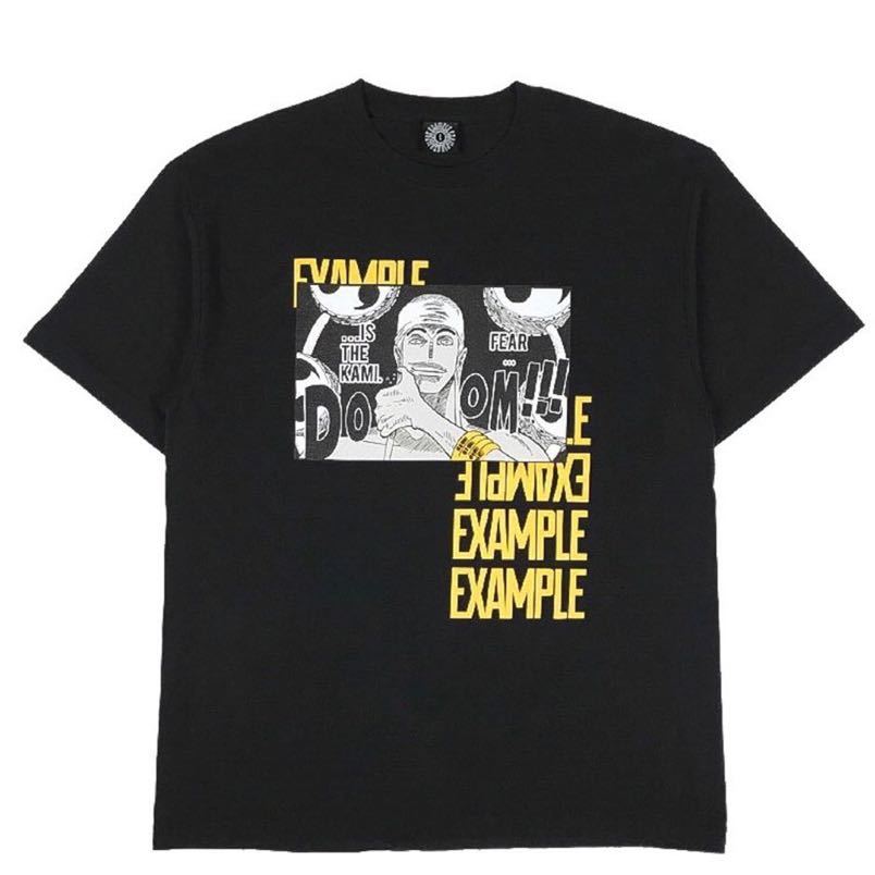 ONE PIECE ワンピース GOD TEE example エネル Tシャツ Mサイズ拍卖