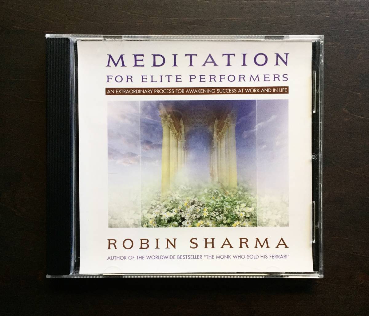 ●【CD】『 MEDITATION FOR ELITE PERFORMERS 』ROBIN SHARMA ロビン・シャーマ【英語】●リーダーシップ エリートパフォーマンス 自己発見拍卖