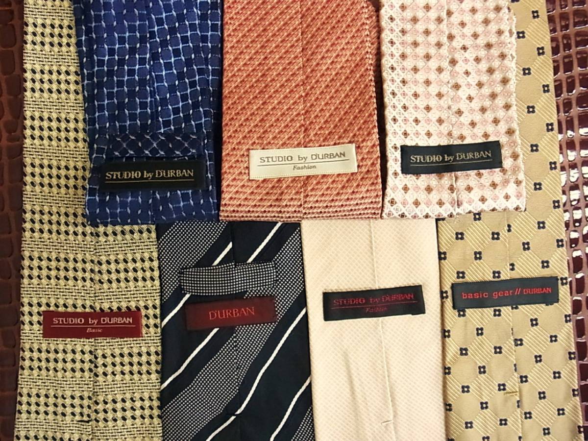 ★2336★SALE【全て【ダーバン】7本セットで!超お買得!】ネクタイ③★拍卖
