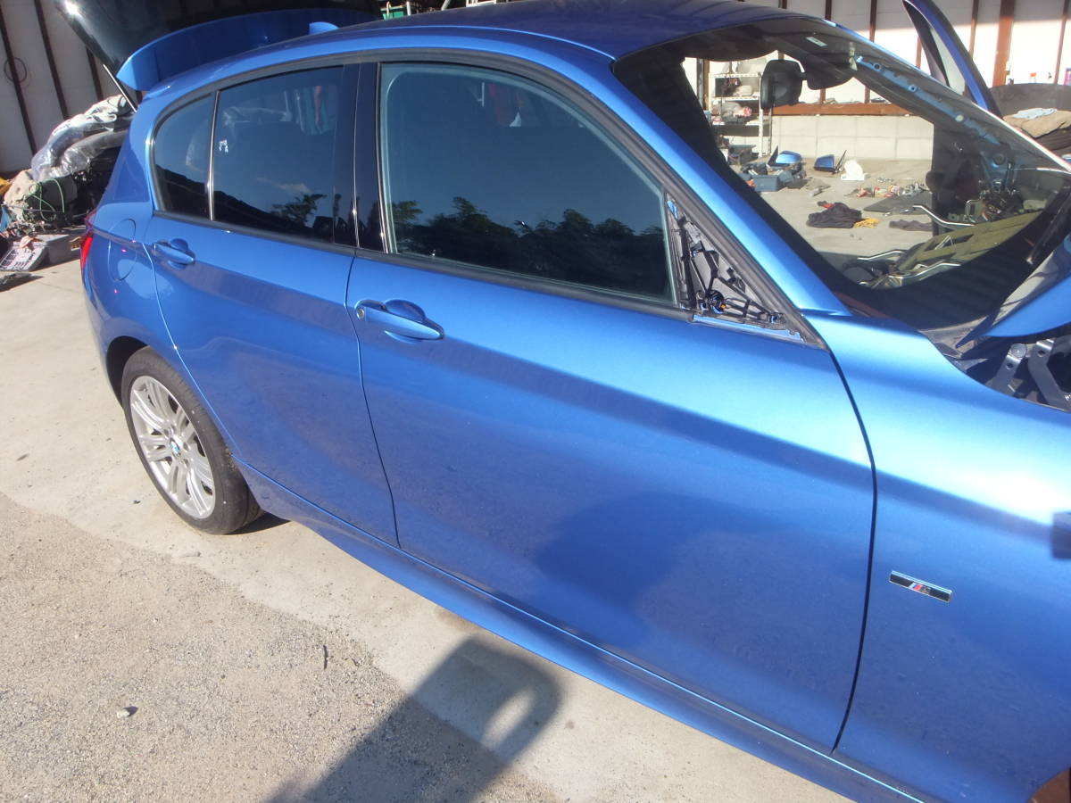 (BMW 120i 1A16 F20 前期) 右 フロントドア 青 B45拍卖