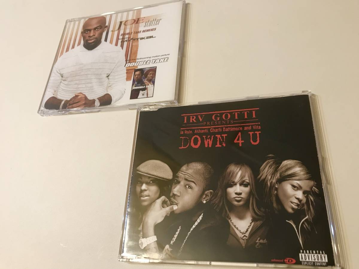【極美品】JOE ジョー / Irv Gotti Presents Ja Rule, Ashanti, Charli Baltimore & Vita 輸入盤シングルCD2枚セット拍卖