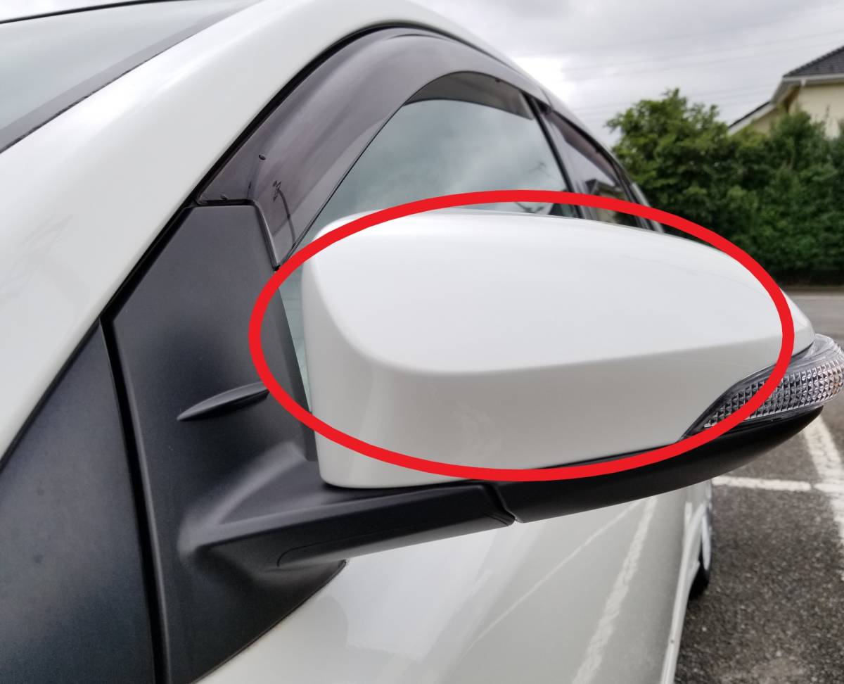 新品 未使用 トヨタ 純正 VITZ ヴィッツ KSP130 NSP130 NCP131 左ドアミラーカバー LH 070 ホワイトパールクリスタルシャイン拍卖
