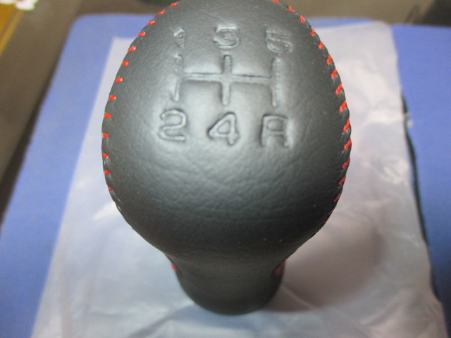 新品 未使用 日産 純正 フェアレディーZ Z32 バージョンR 本革シフトノブ 黒本革 赤ステッチ Fairlady Z VERSION-R VG30拍卖