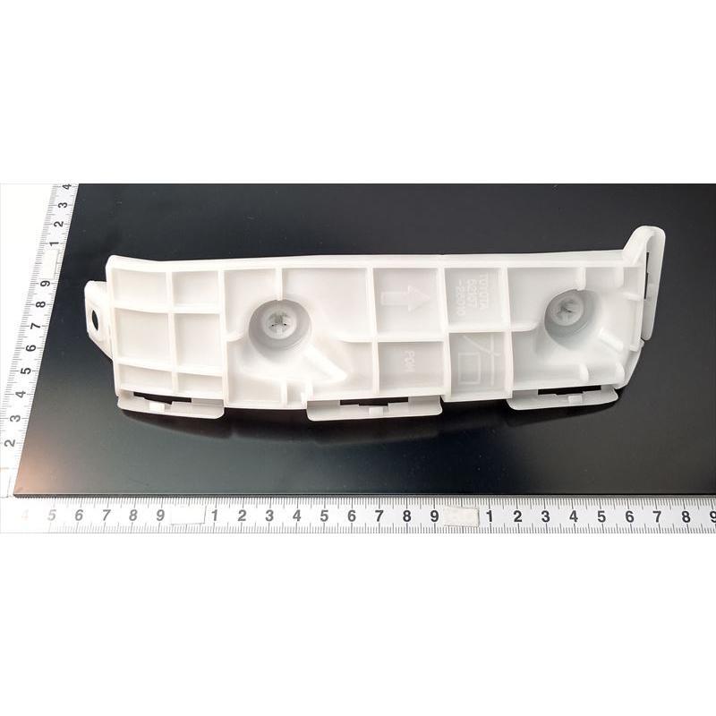 新品 未使用 トヨタ 純正 200系 ハイエース レジアスエース 左右セット LH RH リアバンパーサポート サイドブラケット拍卖