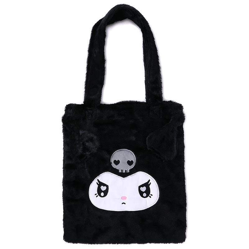 クロミ ファー トートバッグ ふわふわ ファーバッグサンリオ sanrio キャラクター拍卖
