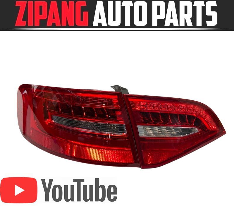 AU120 8K A4 アバント Sライン クワトロ 後期 純正 左テールランプ LED ★内/外セット ◆8K9 945 093 E/095 D 【動画有り】○拍卖