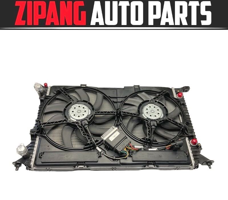 AU120 8K A4 アバント Sライン クワトロ 後期 電動ファン/ラジエター/エアコン コンデンサー セット ★動作OK/漏れ無し ○拍卖