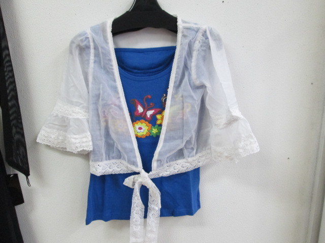 新品●◎おしゃれな アンサンブル タンクトップ&ボレロ拍卖