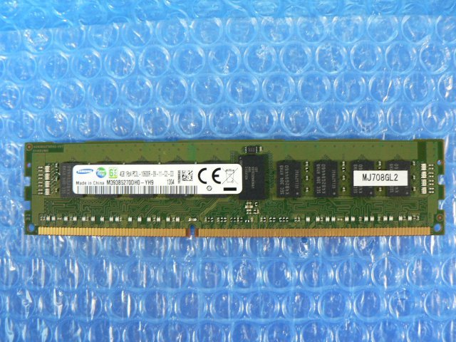 1EFC // 4GB DDR3-1333 PC3L-10600R Registered RDIMM 1Rx4 M393B5270DH0-YH9 SAMSUNG (MJ708GL2) // HITACHI HA8000/RS220-h HM 取外拍卖