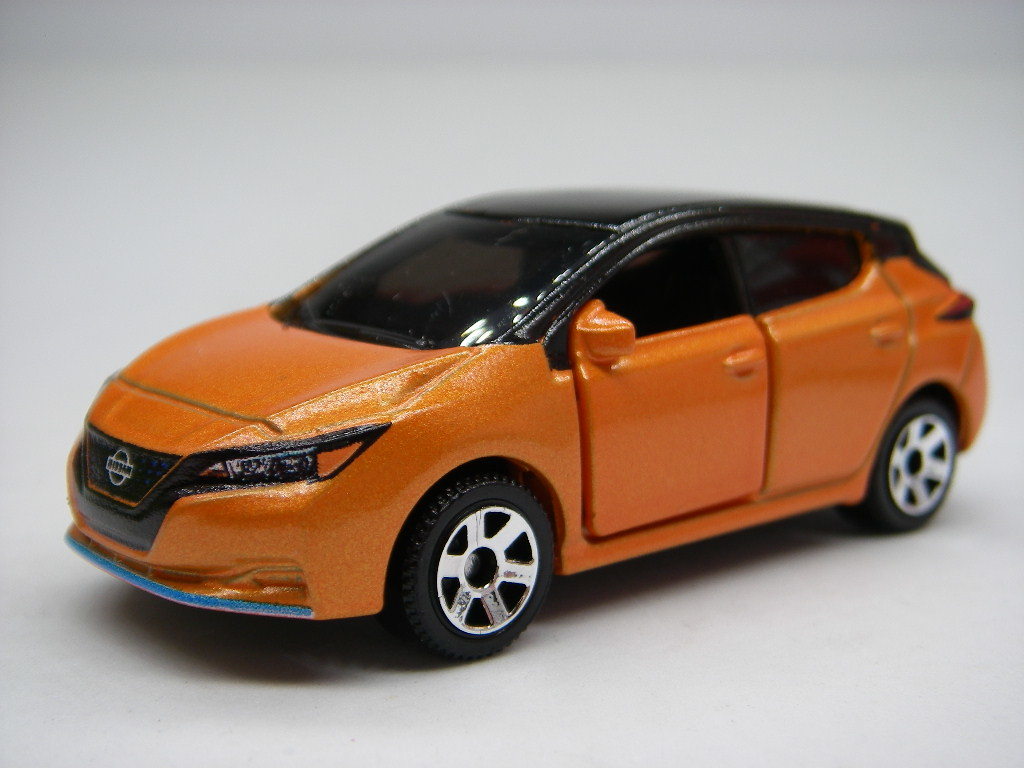 マッチボックス (橙) '18 日産 リーフ <ルース> Matchbox拍卖