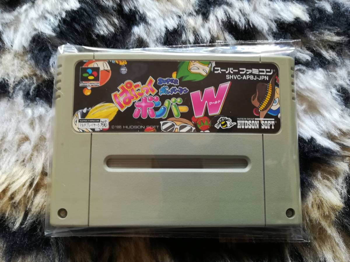 【クリーニング・動作確認済み】SFC ぱにっくボンバーW 同梱可拍卖