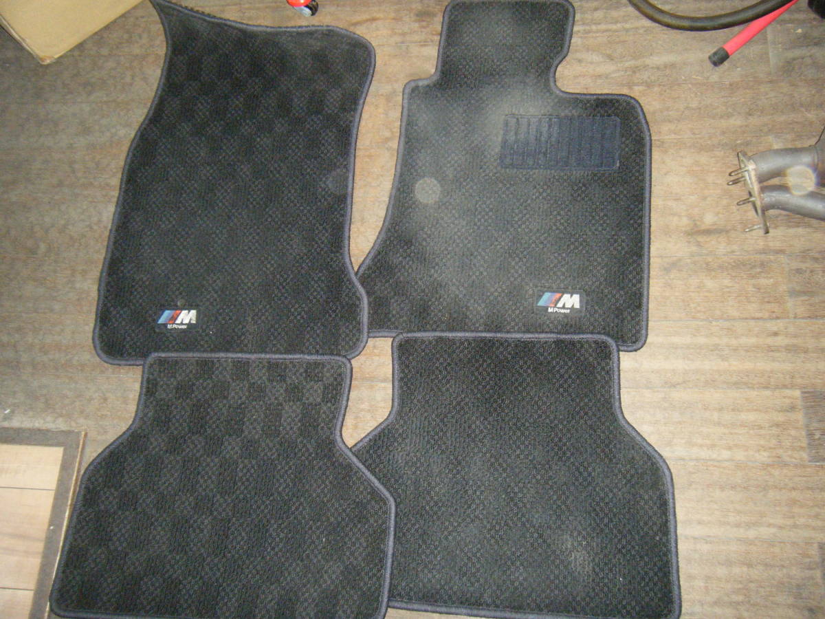 中古格安BMW5シリーズE60E61 純正オプションフロアマットセット 1台分 拍卖