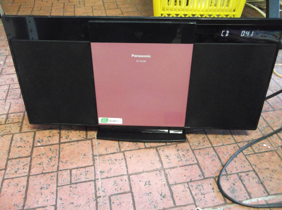 動作確認済み Panasonic コンパクト ステレオシステム SC-HC28 現状渡し品 同梱不可拍卖