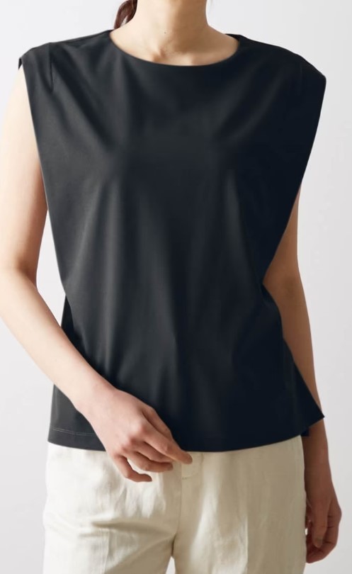 新品 ベルメゾン スタイルノート カットソー ワイドパンツ セットアップ 黒 L~LL位 拍卖