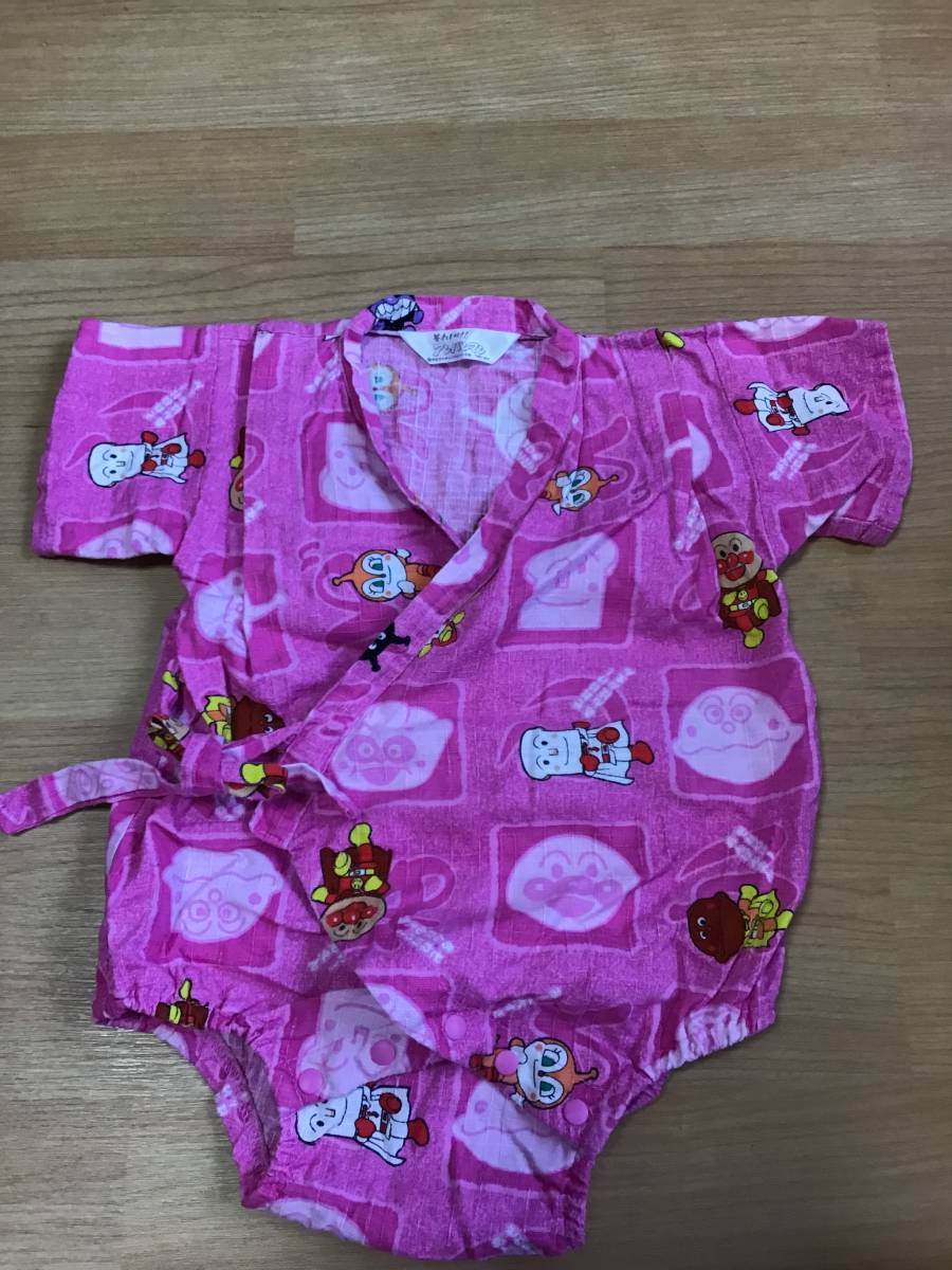 ★大人気・中古品★ アンパンマンの甚平 (80) お買い得品~早い者勝ち!拍卖