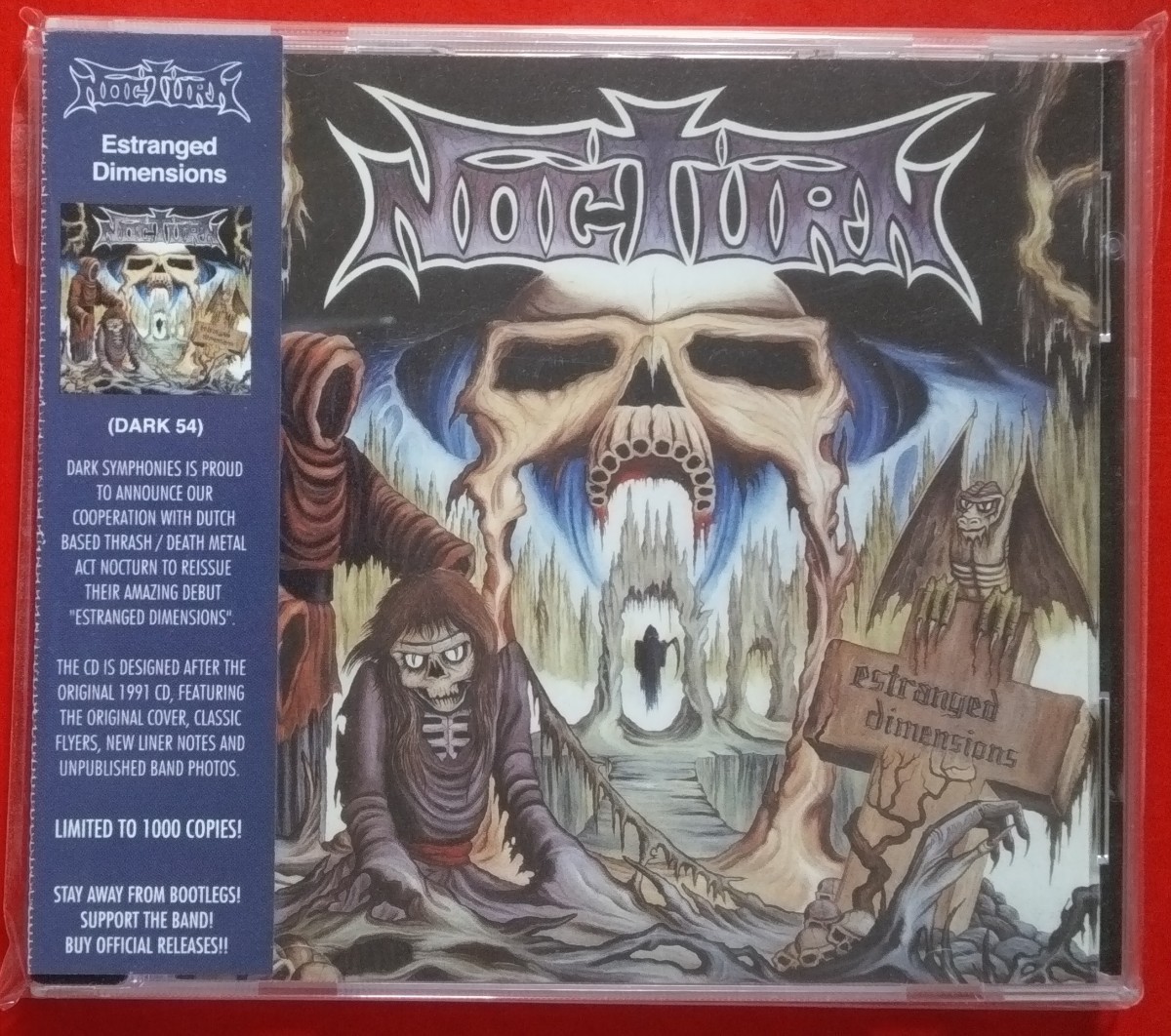 ダッチ・デス/スラッシュ NOCTURN-ESTRANGED DIMENSIONS + 2 CD DISABUSE 限定1000枚 LIMITED TO 1000 帯付き拍卖