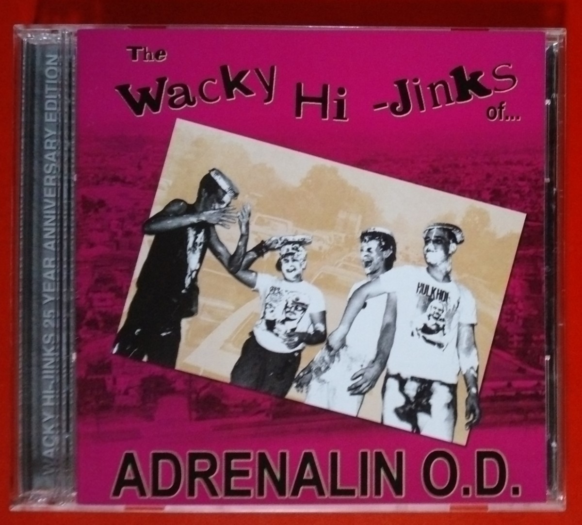 NJハードコア ADRENALIN O.D.-THE WACKY HI-JINKS OF+33 2CD 25 YEAR ANNIVERSARY EDITION MENTAL DECAY THE KOWALSKIS 拍卖
