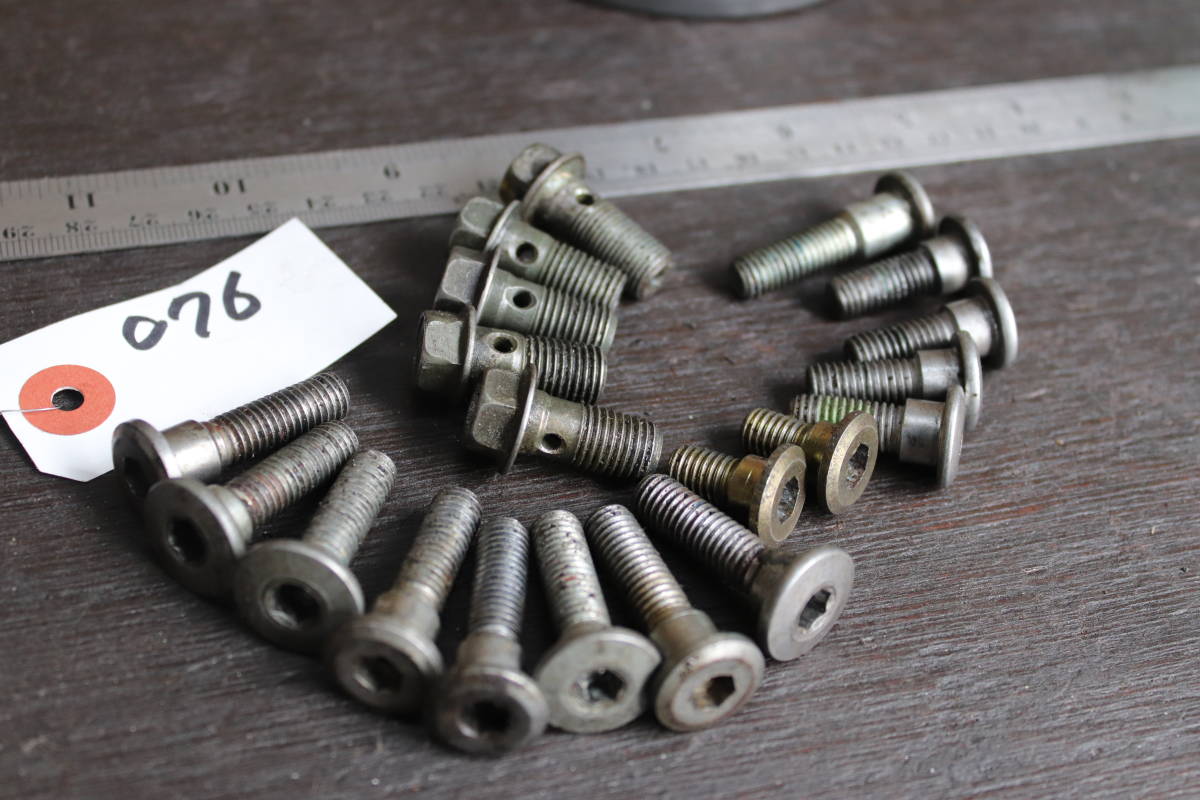 ディスクブレーキボルト各種/076検索モンキーDAXシャリーカブJAZZNSR拍卖