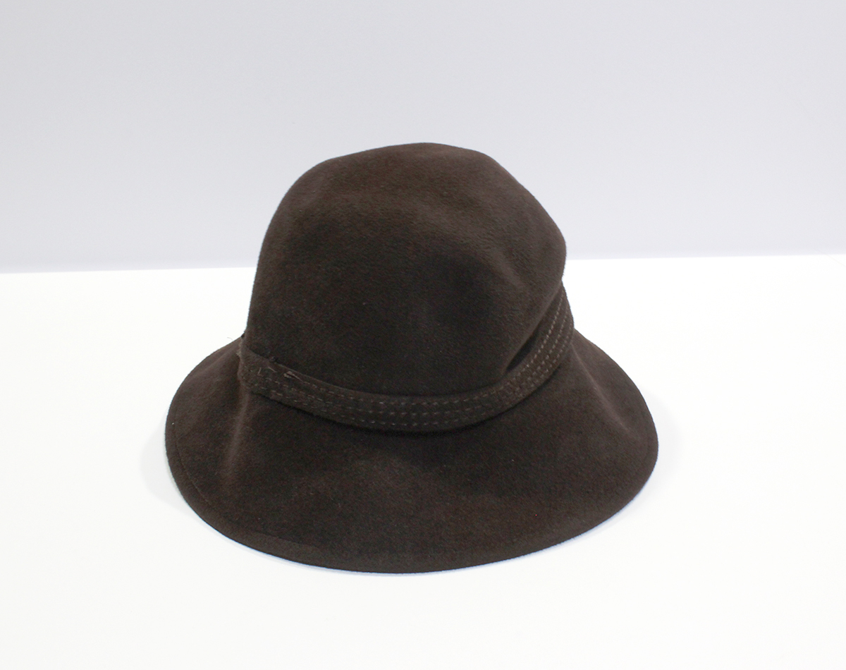 アルプスカワムラ ハット 帽子 手づくり薔薇 レディース 毛100% おしゃれ ぼうし 中古 ya0585拍卖