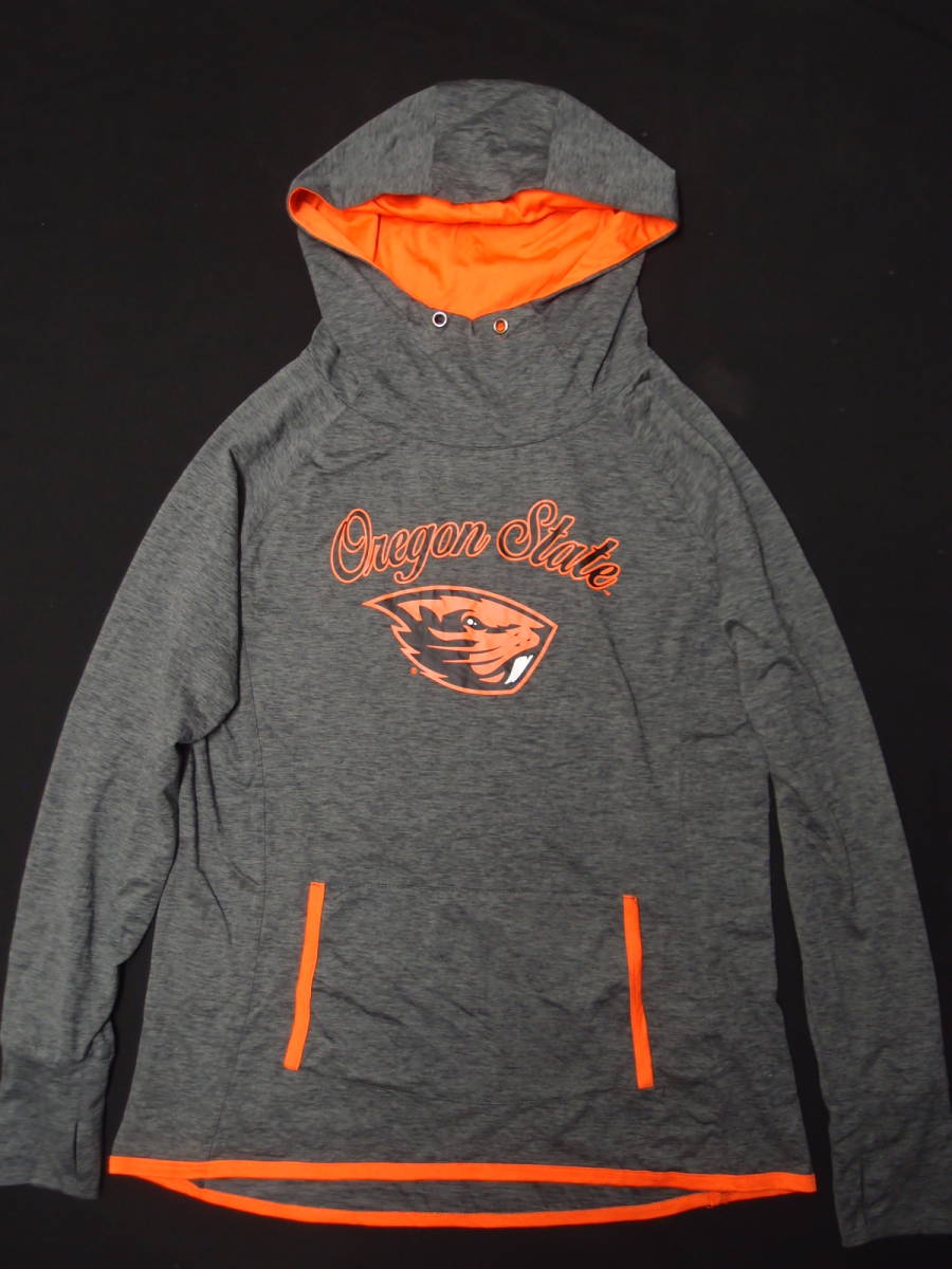 ◆古着卸USA■COLOSSEUM☆長袖Tシャツ★★★XL Oregon State スポーツ フード ポリエステル アメリカ直輸入 SALE お見逃しなく!拍卖