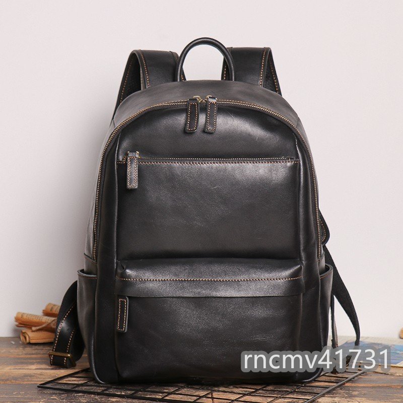 「81SHOP」リュックサック メンズ デイパック 4way バックパック 大容量 本革 牛革 おしゃれ ビジネスリュック バックパック拍卖