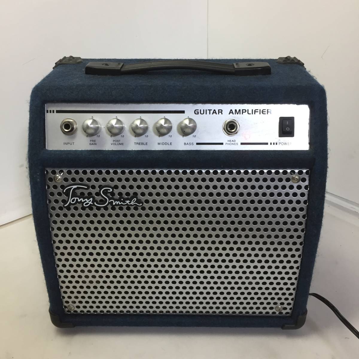 ※即決□Tony Smith トニースミス ギターアンプ アンプ GUITAR AMUPLIFIER TG-100 ブルー【通電確認済み】拍卖