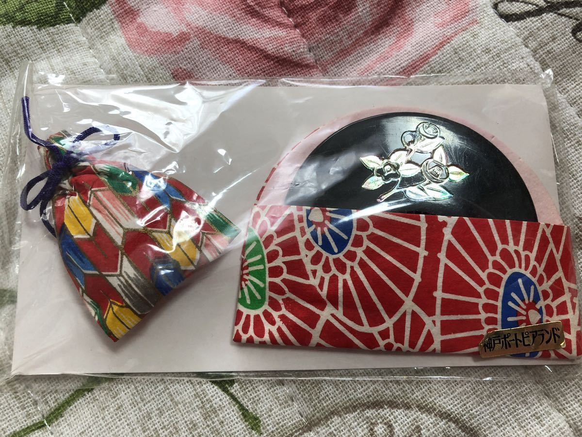 神戸ポートピアランド 櫛と匂い袋 和小物拍卖