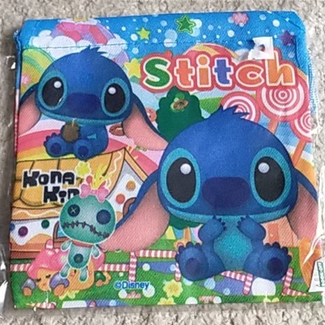 【未使用】スティッチ『ミニ巾着』Sサイズ《携帯性抜群!小物入れに最適!》拍卖