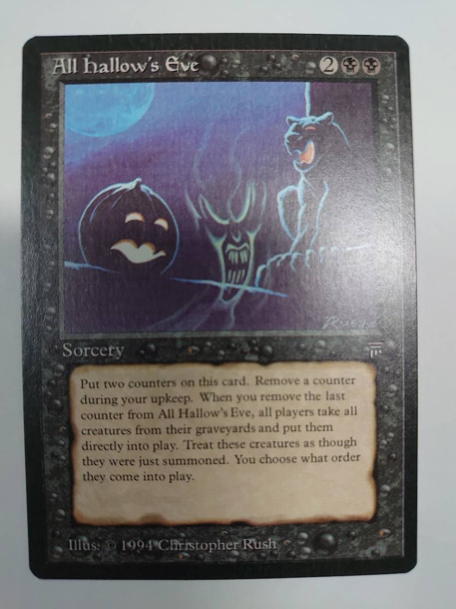 MTG All Hallow's Eve 英語版 LEG 黒 R拍卖