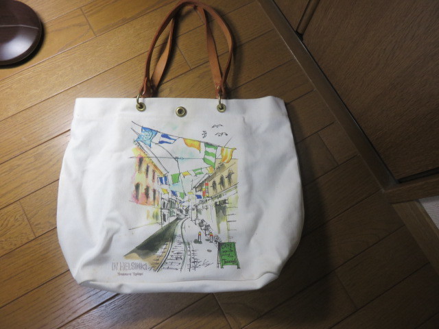 白色布製買い物袋(フィンランド製)Treasure Topkapi拍卖