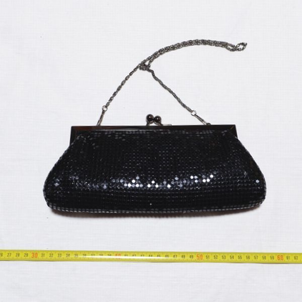 送料無料 2WAYパーティバッグ 未使用 お洒落 ハンドバッグ 黒拍卖