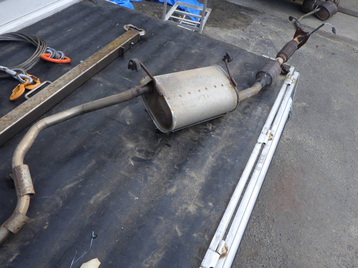 桜17 即決! S200 ハイゼット リアマフラー 漏れあり 補修跡 ジャンク拍卖