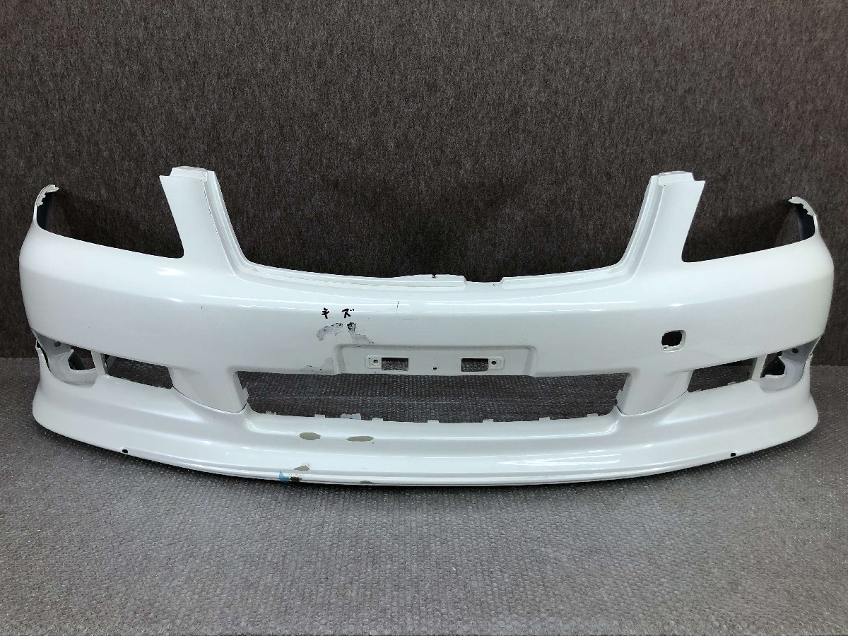 GRS180/GRS181/GRS184 クラウン アスリート 後期 純正 フロントバンパー 52119-30750 モデリスタ付き拍卖