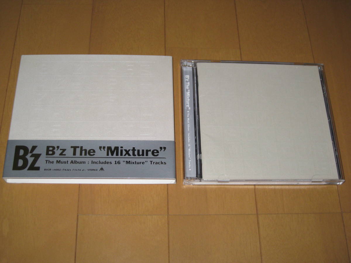 B'z The ''Mixture'' Best ビーズ ベスト スリーブケース付き 稲葉浩志 松本孝弘 BVCR-14002 ♪だからその手を離して♪孤独のRunaway拍卖