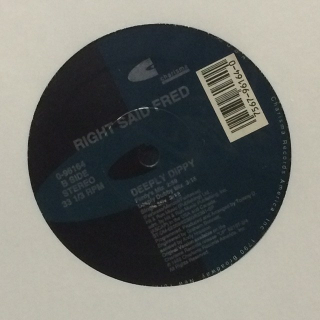 Right Said Fred - Deeply Dippy(★盤面極上品!)拍卖