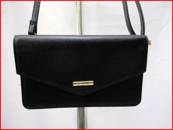 earth music & ecology/アースミュージック&エコロジー◇2wayミニバッグ お財布機能付き BK W22cm拍卖